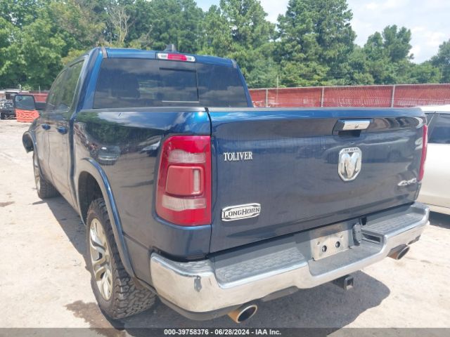 1C6SRFKT0KN871499 RAM 1500 Longhorn  4x4 5'7 Box