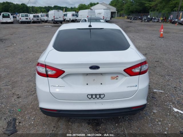 3FA6P0UU9ER223654 Ford Fusion Hybrid S
