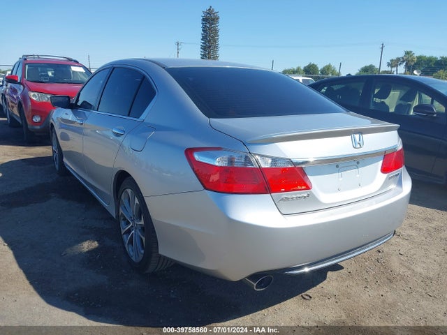 Honda Accord Sport 2014 1HGCR2F54EA055927 Image 3