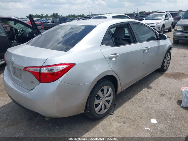 Toyota COROLLA LE 2016 5YFBURHE5GP427885 Image 4