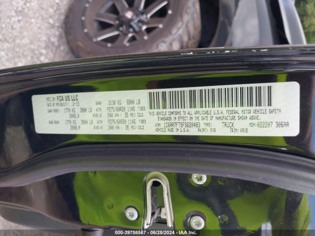 1C6RR7FT5FS620483 RAM 1500 Express