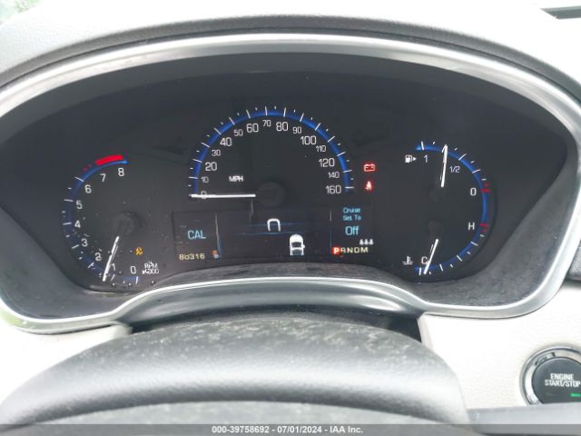 3GYFNDE32FS507824 Cadillac Srx Premium Collection