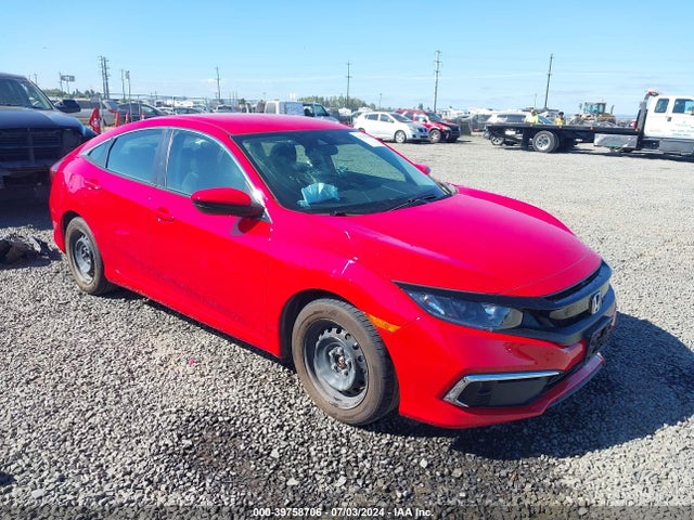 Honda Civic Lx 2021 2HGFC2F66MH538729 Image 1