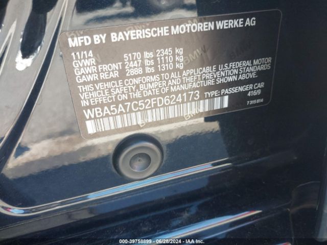 WBA5A7C52FD624173 BMW 528i Xdrive