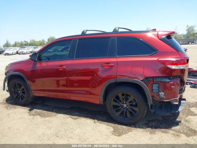 5TDKZRFH5HS515911 Toyota Highlander Se