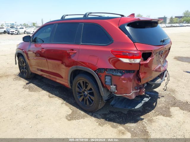 5TDKZRFH5HS515911 Toyota Highlander Se
