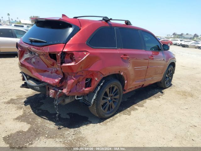 5TDKZRFH5HS515911 Toyota Highlander Se