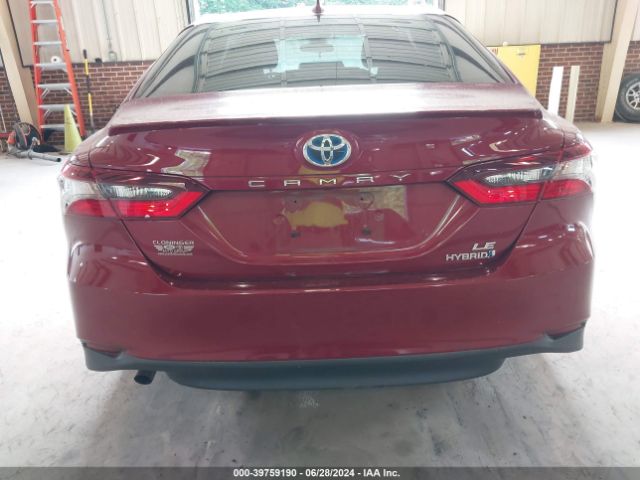 4T1C31AK3MU558526 Toyota Camry Le Hybrid