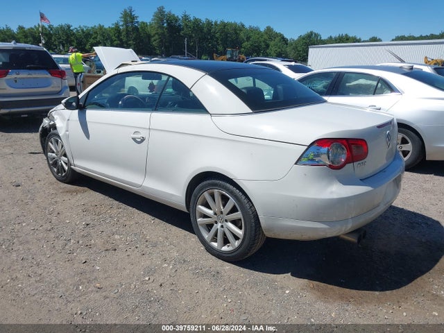 Aukcja sprzedaży 2011 Volkswagen Eos Komfort, vin: WVWBW7AH7BV003844, numer aukcji: 39759211