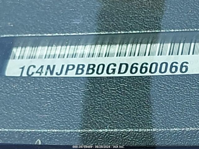1C4NJPBB0GD660066 Jeep Patriot Sport