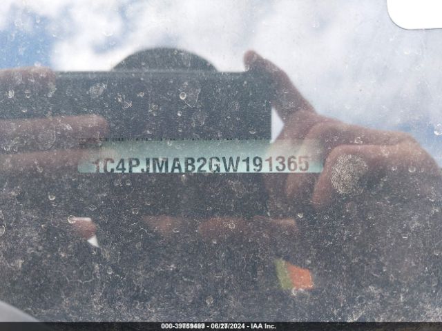 1C4PJMAB2GW191365 Jeep Cherokee Sport