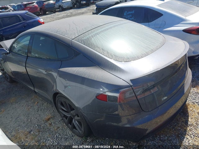 Tesla Model S Plaid Tri Motor All-wheel Drive 2021 5YJSA1E69MF433283 Image 3
