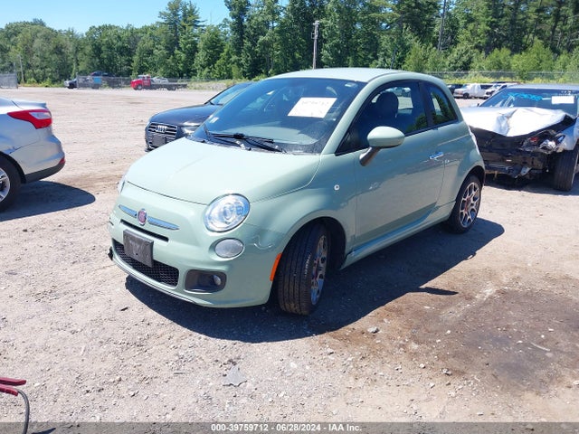 2013 FIAT 500 3C3CFFBR9DT544617 Photo 1
