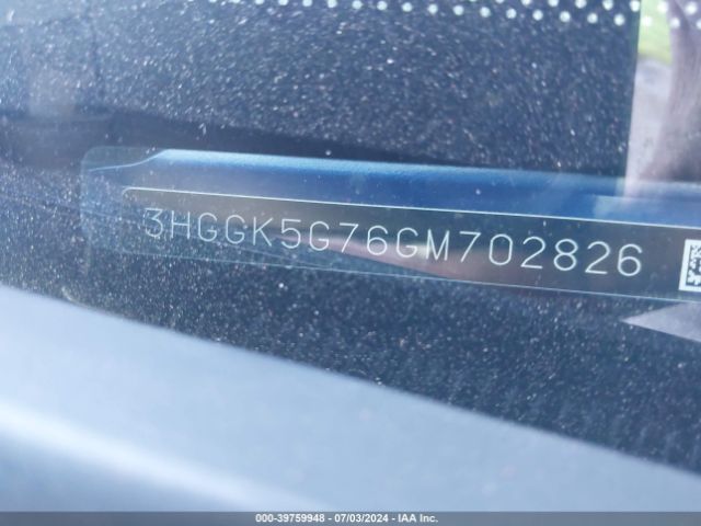 3HGGK5G76GM702826 Honda FIT EX