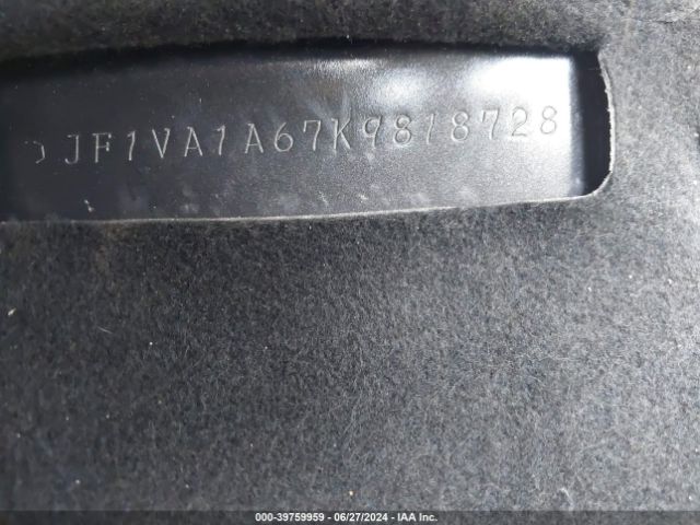 JF1VA1A67K9818728 Subaru WRX