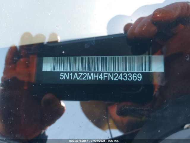 5N1AZ2MH4FN243369 Nissan MURANO SV