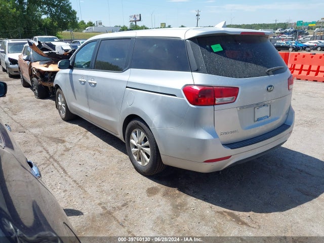 KIA SEDONA LX 2017 KNDMB5C13H6224871 Image 3