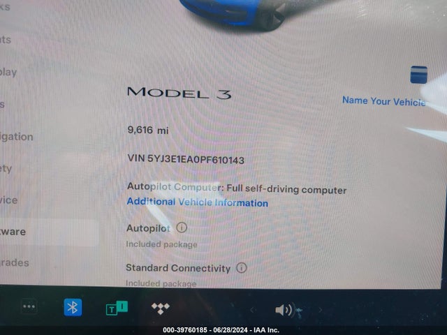 2023 TESLA MODEL 3 5YJ3E1EA0PF610143 Photo 6