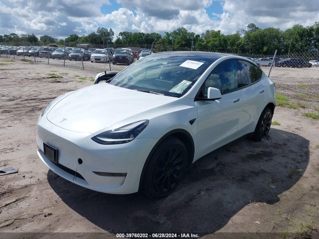 2022 TESLA MODEL Y 7SAYGAEE9NF560376 Photo 1