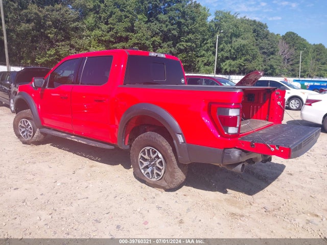 Ford F-150 Raptor 2022 1FTFW1RG0NFB98923 Image 3