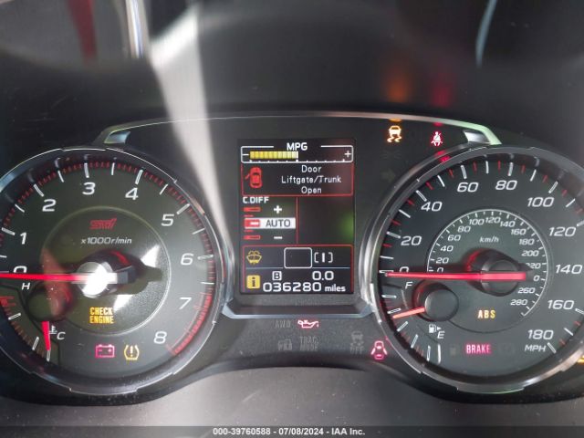 JF1VA2R60K9814031 Subaru Wrx Sti