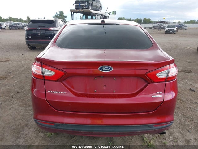 Ford FUSION SE 2014 3FA6P0HD1ER122778 Image 16