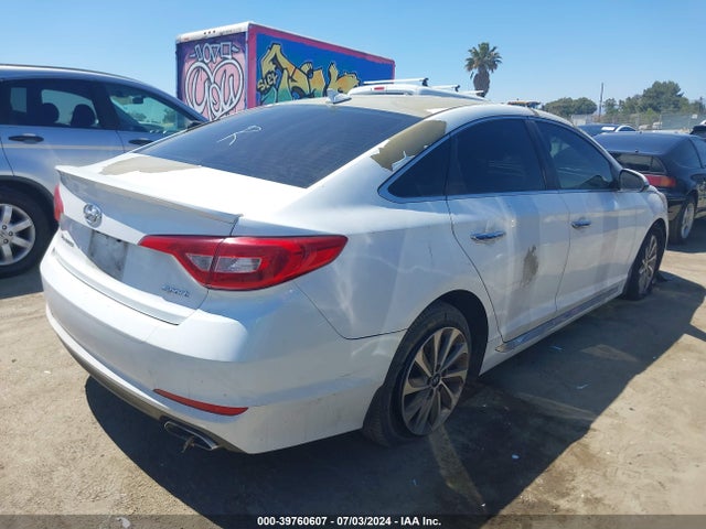Hyundai Sonata Sport 2017 5NPE34AF8HH496137 Image 4