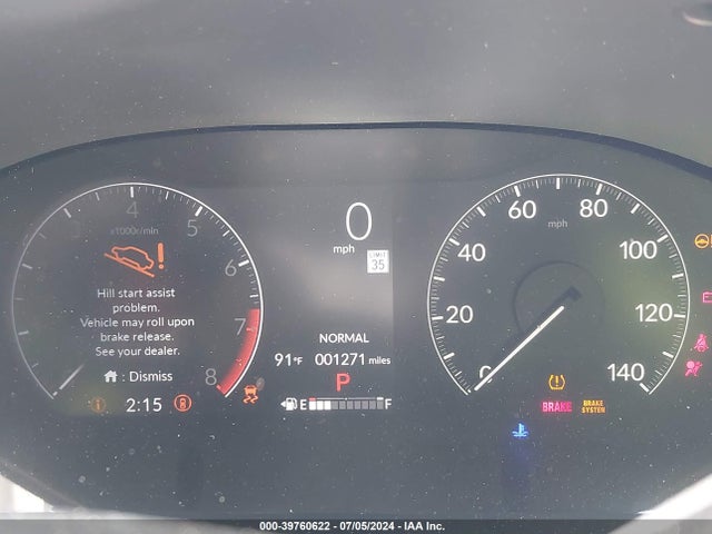 Aukcja sprzedaży 2024 Honda Hr-v 2wd Ex-l/2wd Ex-l W/o Bsi, vin: 3CZRZ1H76RM731038, numer aukcji: 39760622
