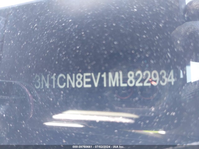 Nissan Versa Sv Xtronic Cvt 2021 3N1CN8EV1ML822934 Image 17