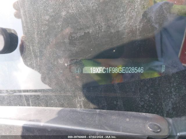 19XFC1F98GE028546 Honda Civic Touring