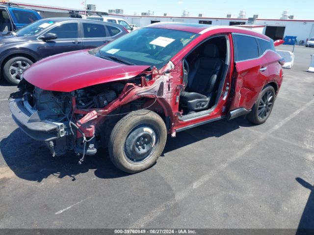 5N1AZ2DJ0MC109969 Nissan Murano Platinum Fwd