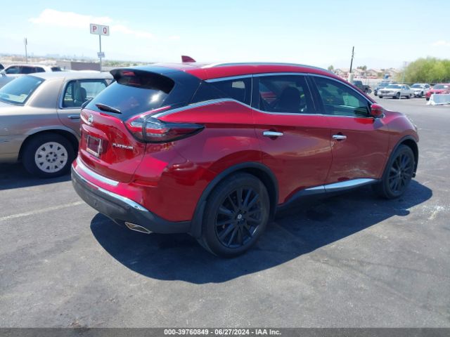 5N1AZ2DJ0MC109969 Nissan Murano Platinum Fwd