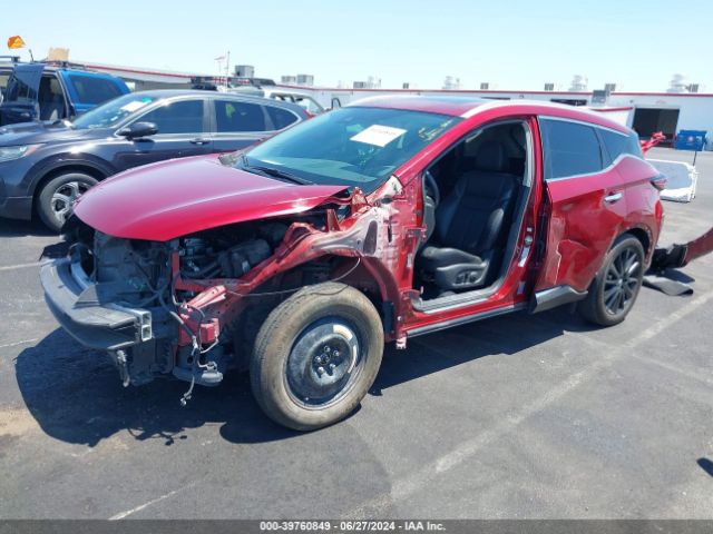 5N1AZ2DJ0MC109969 Nissan Murano Platinum Fwd