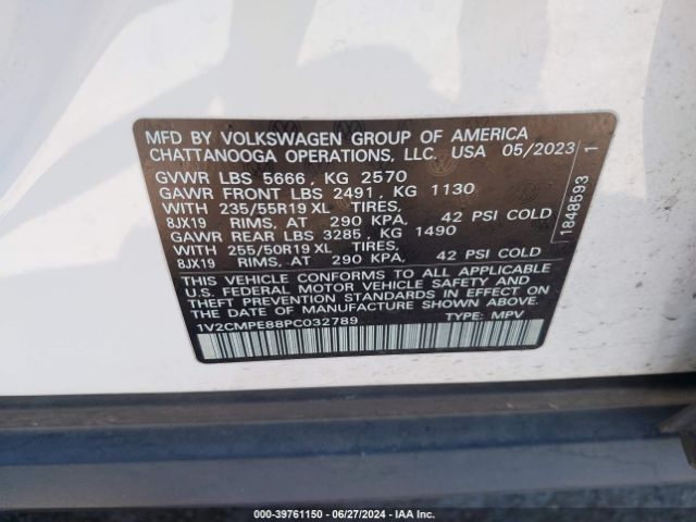 1V2CMPE88PC032789 Volkswagen ID.4 PRO