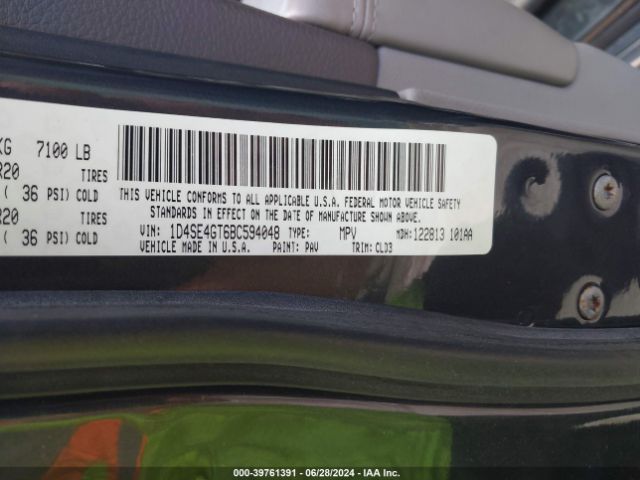 2011 DODGE DURANGO 1D4SE4GT6BC594048 Photo 8