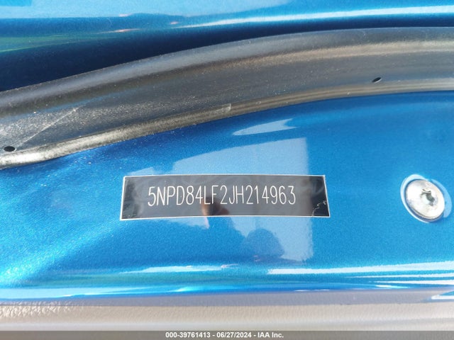 Hyundai ELANTRA SEL 2018 5NPD84LF2JH214963 Image 9