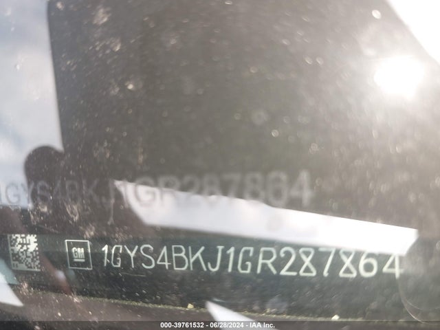 1GYS4BKJ1GR287864 Cadillac Escalade Luxury Collection