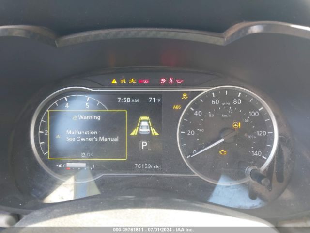 3N1CN8EV6ML869070 Nissan Versa Sv Xtronic Cvt