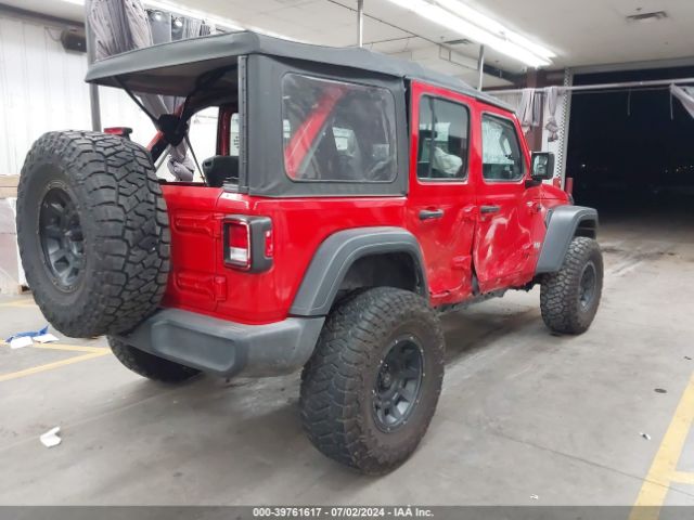 1C4HJXDG0JW163195 Jeep Wrangler Unlimited Sport 4x4