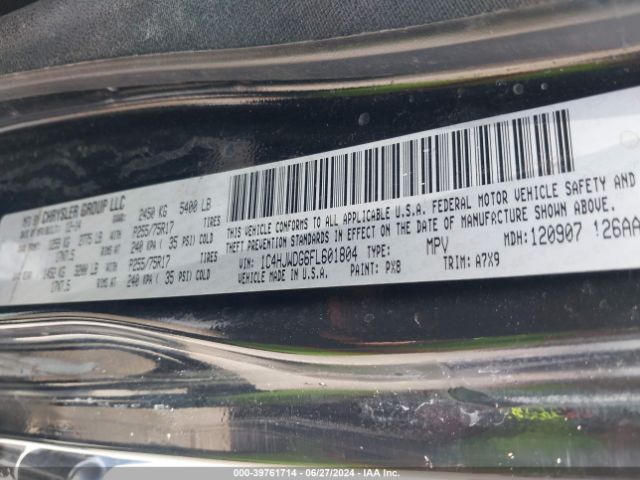 1C4HJWDG6FL601804 Jeep Wrangler Unlimited Sport