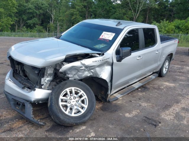 3GCUYEEDXMG350112 Chevrolet Silverado 1500 4wd  Short Bed Rst