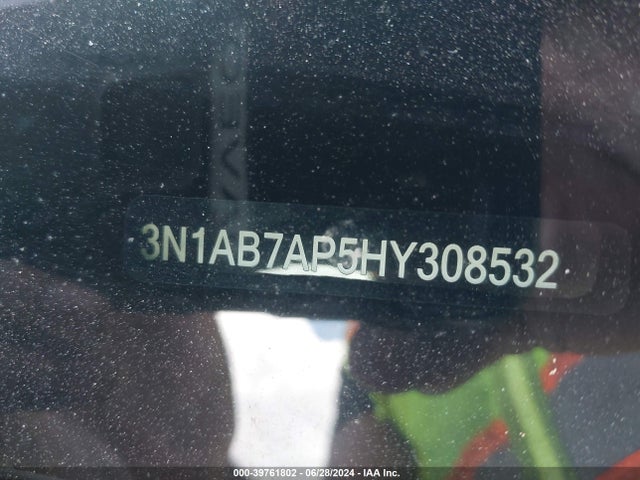 Nissan SENTRA SV 2017 3N1AB7AP5HY308532 Image 9