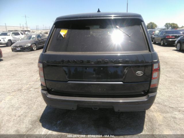 SALGS2FV0HA340173 Land Rover Range Rover 3.0l V6 Supercharged Hse