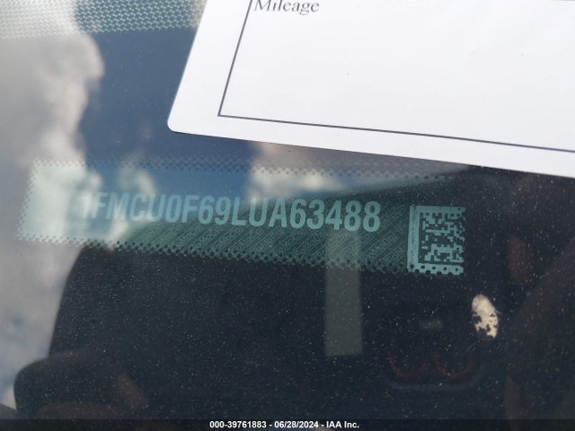 Ford ESCAPE S 2020 1FMCU0F69LUA63488 Image 9