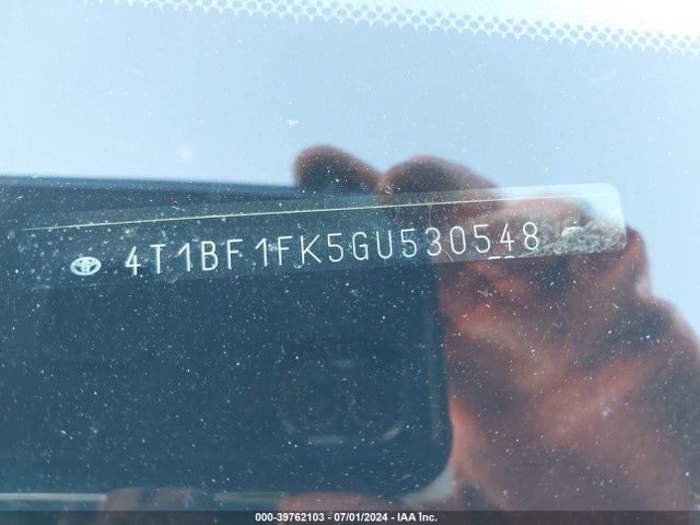 Toyota CAMRY LE 2016 4T1BF1FK5GU530548 Image 9