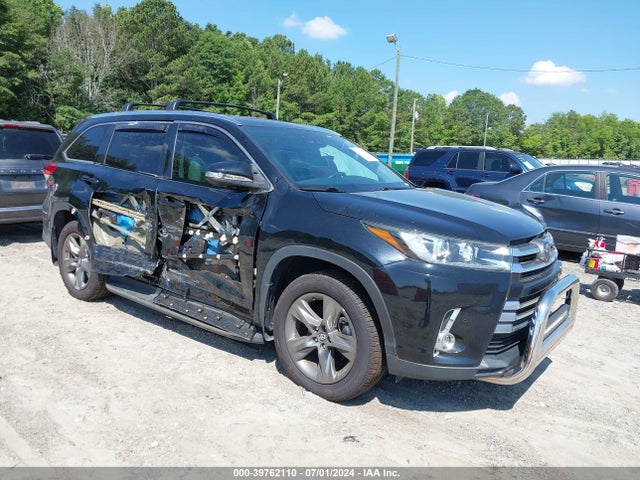Toyota Highlander Limited Platinum 2019 5TDDZRFH3KS934307 главное изображение
