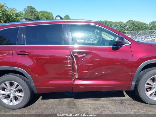 5TDKKRFH2ES017147 Toyota Highlander Xle V6