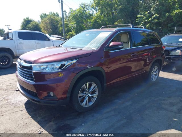 5TDKKRFH2ES017147 Toyota Highlander Xle V6