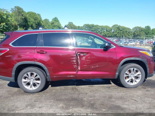 5TDKKRFH2ES017147 Toyota Highlander Xle V6