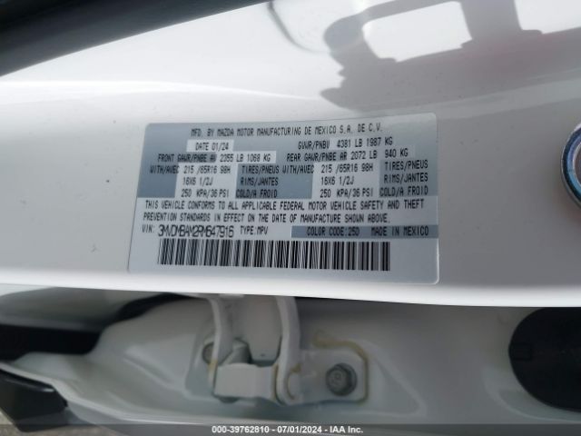 3MVDMBAM2RM647916 Mazda Cx-30 2.5 S
